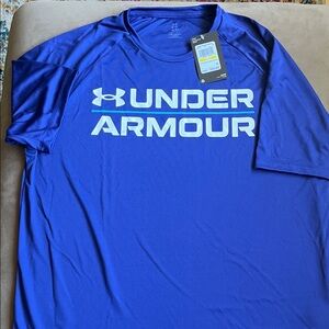 Under Armour Men's Vibrant Blue Tee